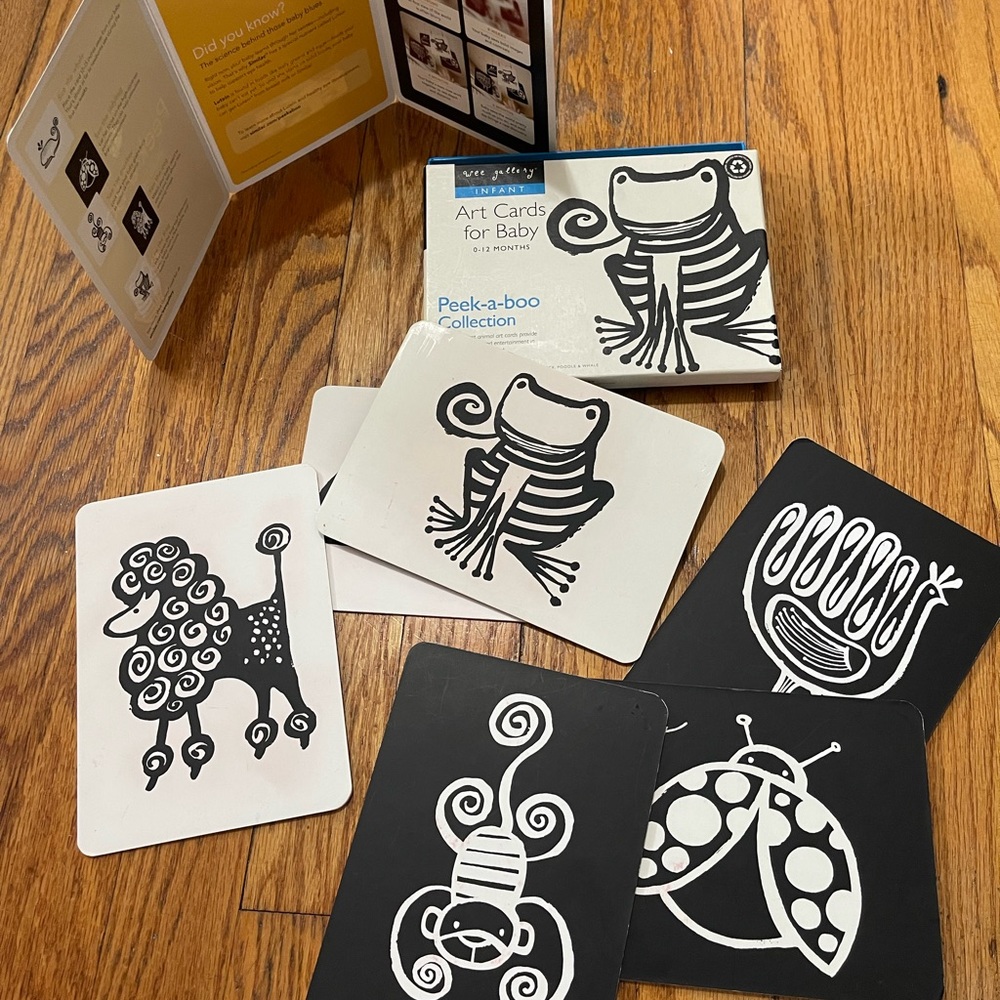 Art Cards for Baby - Peek-a-boo Collection